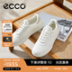 愛步（ECCO）板鞋男 25年簡約拼色舒適運(yùn)動(dòng)鞋休閑男鞋 街頭球鞋539814 HL 白色/灰白色53981452292 42