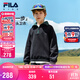 FILA斐樂(lè )兒童童裝加絨衛衣2025年冬季新款男童女童套頭翻領(lǐng)上衣