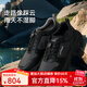 S.T.Dupont都彭男鞋透氣網(wǎng)面防涉水增高運動(dòng)休閑鞋戶(hù)外跑步爬山鞋L34145913 黑灰 41 歐碼