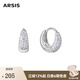 Arsis流光水滴耳扣女小眾設計精致百搭耳環(huán)耳飾女送女友禮物流光水滴耳扣