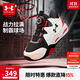 安德瑪（Under Armour）童鞋中大童籃球鞋專(zhuān)業(yè)實(shí)戰防滑旋鈕科技閃穿兒童運動(dòng)鞋2441203
