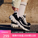 斯凱奇（Skechers）七夕禮物女鞋夏季老爹鞋透氣熊貓鞋軟底舒適外穿休閑運(yùn)動(dòng)鞋11959
