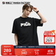 FILA 斐樂(lè)官方大熊貓短袖T恤情侶2025秋半袖寬松純棉運(yùn)動(dòng)上衣男女同款