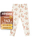 Milkbarn兒童秋衣秋褲套裝男女寶寶保暖內(nèi)衣秋冬打底衣服 米色兔兔（褲子） 90 cm