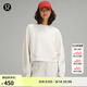 lululemon丨Scuba 女士寬松款套頭衛衣 LW3HX5S 骨白 XL /XXL