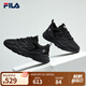 FILA【男女同款】斐樂情侶七夕跑步鞋復(fù)古老爹鞋火星鞋潮流時尚老爹鞋 女-黑-BK 37.5