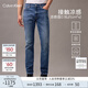 Calvin KleinJeans【涼感】25春夏男士復古休閑通勤ck修身微彈牛仔褲4RAB725