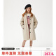 ELLE KIDS法式時(shí)尚風(fēng)衣】春秋款女童女式夾克大童中長(zhǎng)款百搭時(shí)尚風(fēng)衣外套