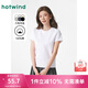熱風2025年春季新款女士基本短T恤F01W25100 04白色 M