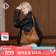 CASSILE【明星推薦】卡思樂托特包女植鞣牛皮輕奢hobo包生日七夕禮物