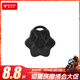 摩多狼（MOTOWOLF）電動(dòng)車(chē)摩托車(chē)鋁合金后視鏡螺絲固定球頭配件M10反光鏡底座支架 2827手機支架通用防盜旋扣 黑色