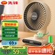 先鋒風(fēng)寶USB小風(fēng)扇空氣循環(huán)家用風(fēng)扇臺(tái)式電風(fēng)扇小型輕音節(jié)能對(duì)流換氣扇桌面風(fēng)扇辦公室學(xué)生小型電扇D17