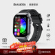 博萊寶【高端進(jìn)口旗艦芯片】血糖血壓監(jiān)測(cè)手表無(wú)創(chuàng)免采心率心電華為機(jī)適用血尿酸血脂儀血氧智能健康手環(huán) 曜石黑-尼龍編織帶【健康微體檢+藍(lán)牙通話+NFC】