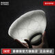 景德鎮(zhèn)（jdz）官方高溫陶瓷碗盤餐具組合無鉛純色高顏值吃飯碗碟喬遷之喜搬家 透白釉-6.5英寸面碗（兩只裝）