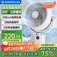 艾美特（AIRMATE）【360°循環(huán)】空氣循環(huán)扇電風扇家用大風量電扇臺式落地扇小風扇語音智能輕音換氣風扇 FA18-SRD161