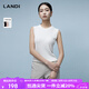 藍(lán)地（LANDI）[通穿三季]LANDI圓領(lǐng)無(wú)袖修身針織衫女吊帶背心內(nèi)搭2024春夏新品 米白色 M