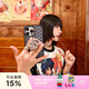 PopSockets【喫茶屋·手機(jī)殼】泡泡騷棋盤方格手機(jī)保護(hù)防摔蘋果17Pro波點(diǎn)手機(jī)保護(hù)套磁吸生態(tài)彩色格紋手機(jī)殼 灰黑波點(diǎn) iPhone 16 Pro Max
