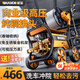 威猛洗車(chē)機大功率高壓水槍220V家庭用清洗機家用商用強力工業(yè)洗地神器 3900W 尊享M9（純銅接頭）+25米管長(cháng)水槍