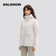 薩洛蒙（Salomon）女款 戶(hù)外運動(dòng)徒步旅行防風(fēng)夾克外套 OUTERPATH PRO 2.5L JKT 灰白色 C26464 S 160/84A