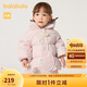 巴拉巴拉嬰兒羽絨服男童冬季女童短款外套花朵造型2024甜美萌208424107233