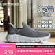 斯凱奇（Skechers）七夕禮物閃穿鞋男鞋夏季透氣休閑健步鞋一腳蹬運動鞋布鞋118306