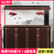 德克（D&A）龍魚專用缸客廳底濾生態(tài)魚缸一體缸自循環(huán)免換水辦公室智能水族箱 橡木紋（專業(yè)版） 153x68x165cm