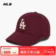 MLB帽子男女軟頂棒球帽虞書欣明星同款運動鴨舌帽3ACP6601N-07RDS-F