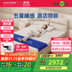 夢百合酒店同款零壓房記憶棉彈簧床墊厚墊 臥室雙人YLCD1.8*2米軟硬適中
