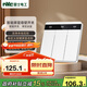 NVC雷士電工開關(guān)插座 屏顯智能開關(guān)已接入米家支持自定義按鍵名稱 零火三鍵白