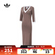阿迪達斯 adidas【滔搏運動(dòng)】三葉草女子MAXI DRESS V裙子 JX5193 M