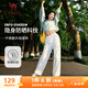 駱駝（CAMEL）漫游防曬神褲女寬松闊腿運動(dòng)長(cháng)褲子 C25BARLG057A 橡木灰 XL
