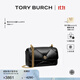 Tory Burch湯麗柏琦 KIRA 迷你菱格紋翻蓋肩背包女包TB 154710 黑色 001 OS