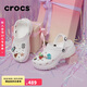 crocs卡駱馳厚底云朵洞洞鞋七夕禮物|206750 白色-100 37/38(240mm)