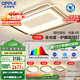 歐普（OPPLE）吸頂燈客廳燈全光譜智能LED燈具燈飾簡(jiǎn)約現(xiàn)代大氣套餐1 包安裝