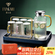梵卡奇（FANKAQI）法國品牌耐高溫玻璃水杯泡綠茶杯水具大容量家用套裝