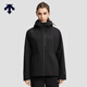 迪桑特（DESCENTE）迪桑特WOMEN’S RUNNING系列女士抽繩收腰梭織外套新品 BK-黑色 L (170/88A)