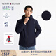 TOMMY HILFIGER【輕舒適】25新款春夏男防風(fēng)防水休閑運(yùn)動(dòng)連帽軟殼夾克03666 藏青色DW5 M （推薦：135-150斤）