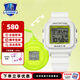卡西歐（CASIO）【全國聯(lián)?！啃》綁K手表男女時(shí)尚潮流baby-g/g-shock情侶電子表BGD-10K-7PR