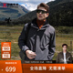 勁霸男裝（K-Boxing）【三合一】男士秋冬防水戶(hù)外沖鋒衣男|IODR3108 典雅灰 175/L 