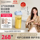 HEGEN海格恩吸管杯兒童水杯學(xué)飲杯奶瓶1-3-6歲直飲吸管嬰兒寶寶牛奶杯 【熱銷TOP】 330ml 吸管杯-莫蘭迪藍