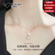 范嘉倫（VanCalen）項(xiàng)鏈女高端輕奢小眾高級(jí)感設(shè)計(jì)感鎖骨鏈吊墜送女友七夕情人節(jié)禮物 銀項(xiàng)鏈（玫瑰花盒）