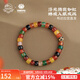 布達拉宮彩色瑪瑙手串糖果色珠子直切桶珠簡(jiǎn)約單圈手鏈女款送女友生日禮物 綺影·瑪瑙手串