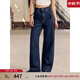 Levi's李維斯25年秋冬新款女士Baggy經(jīng)典高腰寬直筒牛仔褲0001UP 深藍(lán) 26 (29)