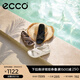 愛步（ECCO）涼鞋女 夏季軟底泡芙鞋交叉帶厚底拖鞋外穿 科摩206653 灰褐色20665301674 36