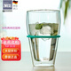 肖特圣維莎（SCHOTT ZWIESEL）德國進(jìn)口隔熱雙層玻璃杯熱水杯 安全材質(zhì)無(wú)鉛玻璃果汁杯西芹汁杯 x(散買(mǎi)無(wú)盒隨機色環(huán)1） 544ml 1只