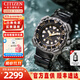 西鐵城光動(dòng)能男表小海龜橡膠表帶夜光休閑男士潛水手表七夕禮物送男友 BN0220-16E光動(dòng)能+日期顯示