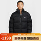 耐克（NIKE）男 AS M NK CLUB TF PUFFER JKT DWN 羽絨服FZ5029-010/黑色 2XL