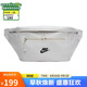 耐克NIKE單肩包斜挎包中性腰包ELEMENTAL休閑包DN2556-072淺骨中