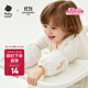babycare兒童袖套寶寶女孩可愛(ài)防水防油污幼兒男女童護袖嬰兒套袖 圓號樂(lè )章 S（15*14cm）
