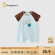 童泰（TONGTAI）嬰兒連體衣夏季薄款純棉新生兒衣服寶寶外出哈衣爬服百搭童裝 栗殼 80cm